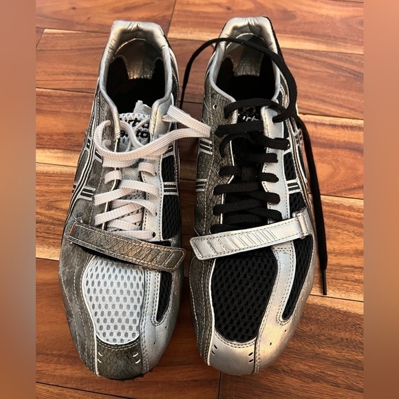 NWT ASICS Turbo Phantom Cobra/Black/Silver Size 10.5 Track & Field Running - Picture 2 of 8